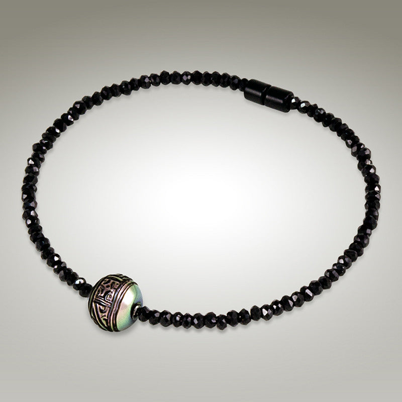 Black Diamond, Chalcedony & Spinel Bracelet – CRAIGER DRAKE DESIGNS®