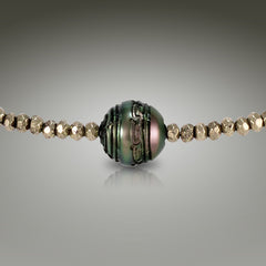 Moana Chic - Pyrite Choker