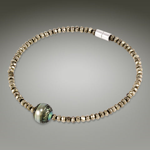 Pyrite and Citrine Gemstone Healing Crystal Bracelet – Moana Treasures